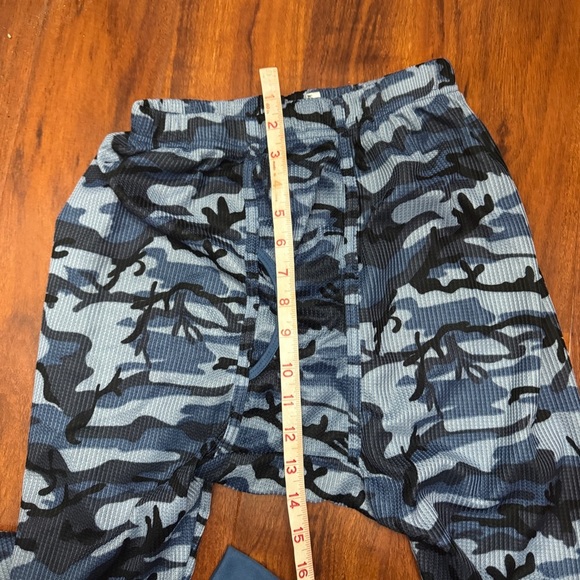 Thermal Camo Sleep Wear Unisex Leggings Long John - Picture 9 of 10